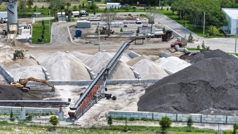 Engineered Asphalt Materials plant in Vero Beach, FL