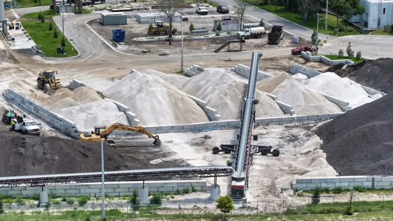Engineered Asphalt Materials plant in Vero Beach, FL