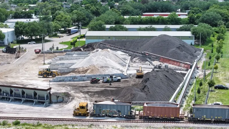 Engineered Asphalt Materials plant in Vero Beach, FL