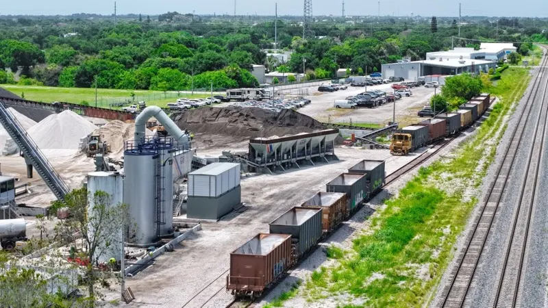 Engineered Asphalt Materials plant in Vero Beach, FL