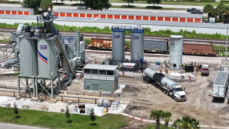 Gencor plant: silos & loadout