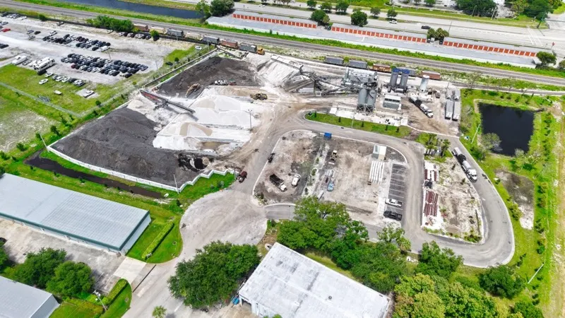 Engineered Asphalt Materials plant in Vero Beach, FL