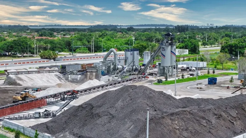 Hot-mix & material storage